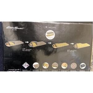 Eddie Bauer Rectangular Sleeping Bag with Comfort Shell 25-50°F NIB